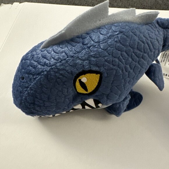 Jurassic World Mosasaurus Plush Toy Blue Shark Dinosaur Park J44 - Picture 2 of 4